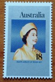 AUSTRALIA--1977-''Aniv. JUBILEU de ARGINT- RegIn EII''-1V.-Nestampilat-MNH-Vezi-Scan