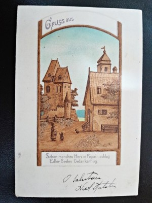 Carte postala, 1920 foto