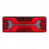 Lampa Stop Dreapta 140 LED Neon 38x13.5cm 12/24V Pozitie Frana Semnalizare Ceata Marsarier Omologata ECE R10 R148 R150