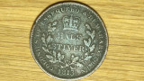 Essequibo &amp; Demerara / Guyana -raritate coloniala- 1/2 stiver 1813 - George III, America Centrala si de Sud