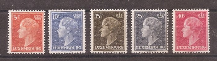 Luxemburg 1948 - Marea Ducesă Charlotte(1948-1951, prima serie), MNH