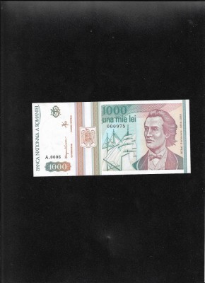 1000 1.000 lei 1993 mai seria000975 unc foto