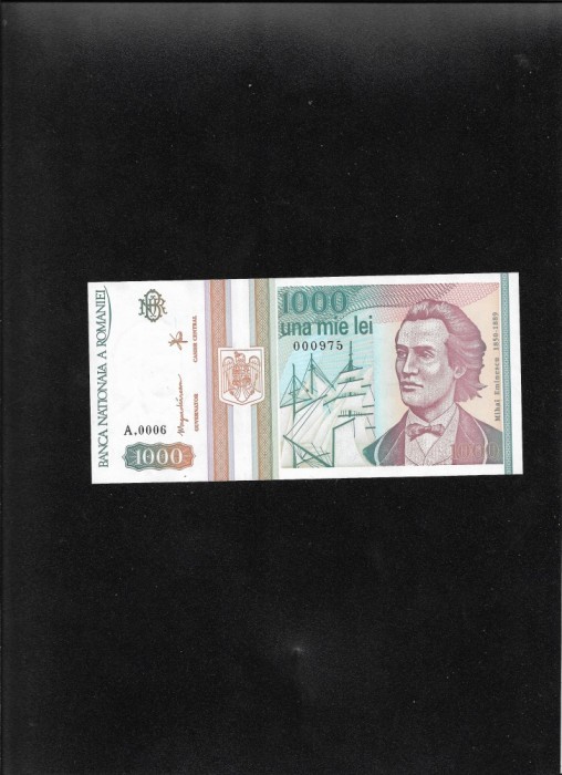 1000 1.000 lei 1993 mai seria000975 unc