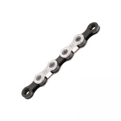 Lant Bicicleta KMC X12 - 1/2 x 11/128 Inch, 12 Viteze, Argintiu-Negru Ultimate FactoryBikes foto