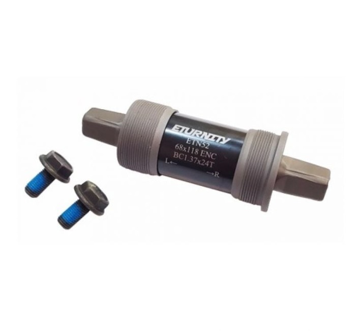 Ax &amp; subansamblu ax ETN-52, 68x118mm M8x15mm, negru Ultimate FactoryBikes