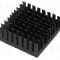 Radiator extrudat, aluminiu, 35mm x 35mm, negru, Advanced Thermal Solutions - ATS-55350K-C1-R0