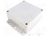 Carcasa ABS, 120mmx120mmx60mm, IP65, GAINTA - G386MF