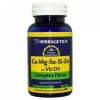 Ca+mg+se+si+zn organice cu d3 60cps Herbagetica