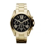 Ceas Michael Kors MK5739 43mm cu carcasă metalică aurie și cadran negru