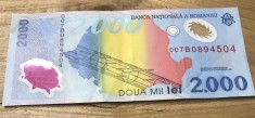 (1) Romania bancnota 2000 lei 1999