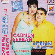 Caseta audio: Carmen Șerban & Adrian Copilul Minune – Și bărbații sunt perverși