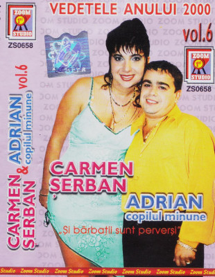 Caseta audio: Carmen Șerban &amp;amp; Adrian Copilul Minune &amp;ndash; Și bărbații sunt perverși foto