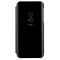 Husa pentru Huawei Nova 5T , Clear View Flip Mirror Stand, Negru