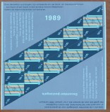 TARILE de JOS/OLANDA -1989'' SARBATORI DE IARNA-AN NOU''- COLITA -Format mare-MNH NESTAMP. -Calitate EXTRA