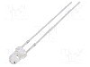 Dioda LED, 3mm, galbena, 2180mcd, 8...13mA, 3...13V, OPTOSUPPLY - OSY5PA3131A-VVLED