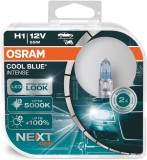 Set 2 bec halogen H1 12V 55W Osram Cool Blue Intense NextGen