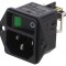 Conector Alimentare AC 15A 250V Soclu Tată IEC 60320