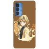 Husa compatibila cu Motorola G20 model Zenitsu agatsuma, Silicon, TPU, Viceversa, Transparent, Carcasa