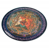 Abtibild sticker feng shui 3d cu mandala hayagriva - 45cm