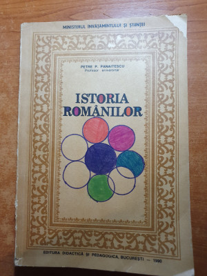 manual de istoria romanilor din anul 1990 foto