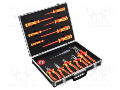 Kit unelte izolate NEO TOOLS pentru electricieni 1kV, 13 piese foto