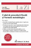 Codul de procedura fiscala si Normele metodologice, Cod 291 (actualizat la 10.10.2007)