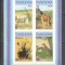 Tanzania.1986 Animale pe cale de disparitie-Bl. ndt. GX.102
