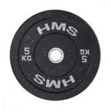 Cumpara ieftin Greutate Bumper Plate 5 kg/51 mm HMS HTBR05-gri FitLine Training