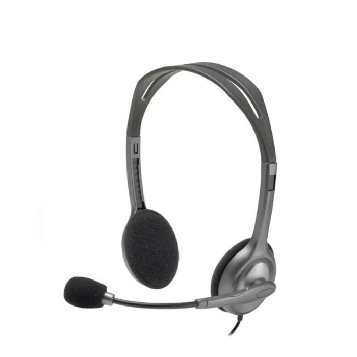 Casti Logitech H110 Stereo, Microfon, 2 x jack 3.5mm