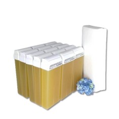 Set Epilare Ceară cu Miere &ndash; Nutritivă și Delicată, 12 Rezerve