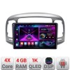 Navigatie Hyundai Accent 2006-2012 A-ACCENT 4+64 InCell Display 1K Android Waze USB Navigatie Internet Youtube Radio CarStore Technology