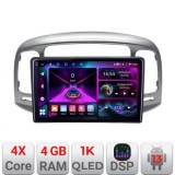 Navigatie Hyundai Accent 2006-2012 A-ACCENT 4+64 InCell Display 1K Android Waze USB Navigatie Internet Youtube Radio CarStore Technology