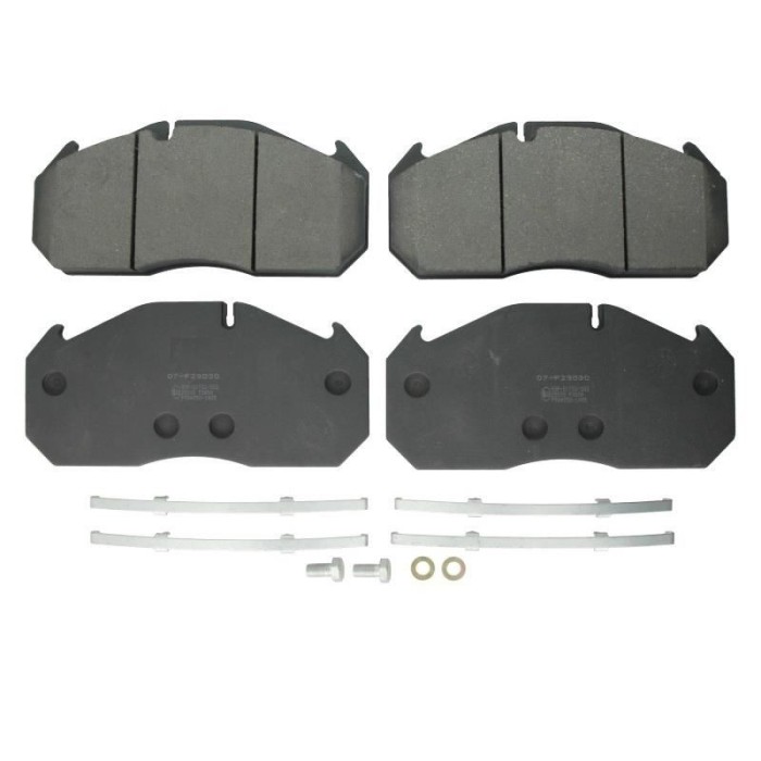 Set placute frana EBS MAN