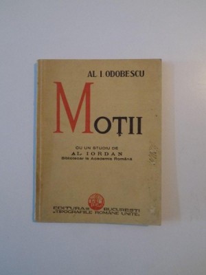 MOTII de AL. I. ODOBESCU foto
