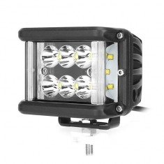Proiector LED Auto Offroad Dreptunghiular 60W/12V-24V, 5100 Lumeni, Spot Beam foto