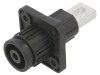 Conector alimentare DC Amphenol SurLok Plus 1.5kV, 1 Pin, UL94V-0, Negru