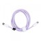 Cablu Date si Incarcare USB-C - USB-C OEM C263, 60W, 1.5m, Mov