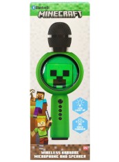 Otl New Minecraft Creeper Karaoke Microphone &amp; Speaker PC