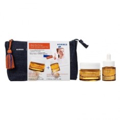 Cremă de zi antirid Korres Black Pine Primus Youth Activator Expert Duo 40 ml + Ser booster activator de netezire a ridurilor 15 ml