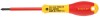 Surubelnita izolata Stanley FatMax PH0 x 75mm, 1000V, testata individual, maner ergonomic, protectie coroziune, tija otel