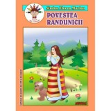 Povestea randunicii - carte de colorat A5 - Simion Florea Marian, Andreas