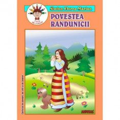 Povestea randunicii - carte de colorat A5 - Simion Florea Marian