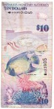 Bermuda 10 Dolari 2009 P-59a Seria 623905