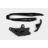 MBS Kit patina+ghidaj bascula lant portocalie KTM EXC 300 2008-2010, negru, Cod Produs: KT04005001