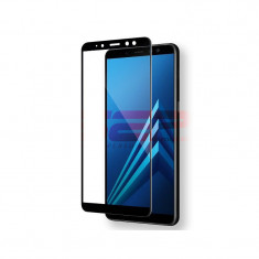 Geam protectie display sticla 5D FULL GLUE Samsung Galaxy J7 Duo BLACK