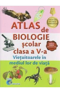 Atlas de biologie scolar - Clasa a 5-a - Bodea Mariana foto