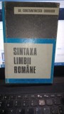 Sintaxa limbii romane - Gh.Constantinescu-Dobridor