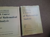 A COURSE OF MATHEMATICAL ANALYSIS S M NIKOLSKY 2 VOLUME RF16/0