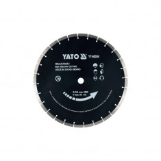 YATO Disc diamantat beton, 400x25.4 mm, ud/uscat foto