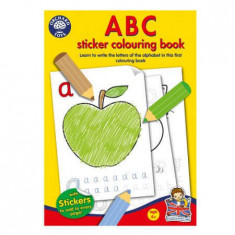 Carte de colorat cu activitati in limba engleze ABC, Orchard Toys